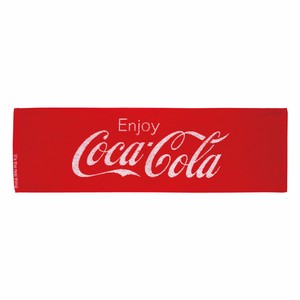 コカ･コーラ 毛違いジャカード　スポーツタオル(ロゴ)