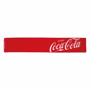 コカ･コーラ 毛違いジャカード　マフラータオル(ロゴ)　アメリカン雑貨