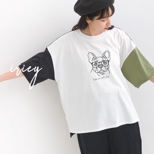 【SDギャザリング】コッド フレンチブルドッグ 犬 刺繍 Tシャツ 【 夏　2024 】