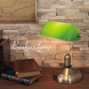 【秋月貿易】【置照明】Banker's Lamp バンカーズランプ（1灯）