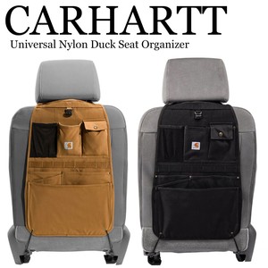 《即納》CARHARTT■車前座席後方用 オーガナイザー■Universal Nylon Duck Seat Organizer