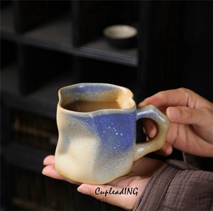 【2024新作】INSスタイル 異形マグカップ 不規則カップ フォーリンスタイル 陶磁器カップ コーヒーカップ