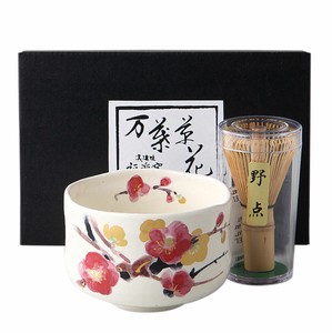 Mino ware Rice Bowl Gift Japanese Plum Made in Japan