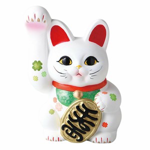 常滑烧 动物摆饰 招财猫 礼盒/礼品套装 四叶草 日本制造