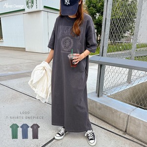 Casual Dress Pigment T-Shirt