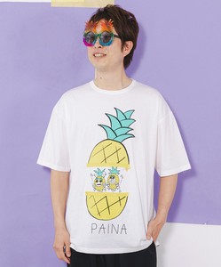 ScoLar PARITY：ウサクマパイナポーファスナーTシャツ