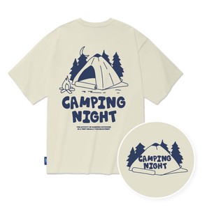 T-shirt camping Unisex 2024 Spring/Summer