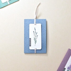 Greeting Card Lavender Message Card