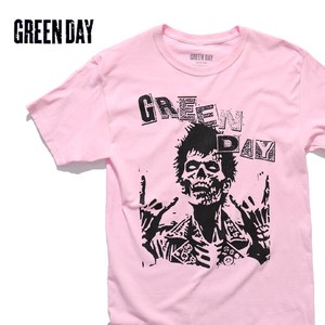 グリーン・デイ【GREEN DAY】Zombie ロックT Tシャツ 半袖 ロックバンド パンク メンズ レディース