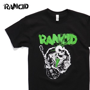 ランシド【RANCID】Guiter  ロックT Tシャツ 半袖 ロックバンド パンク コットン メンズ レディース