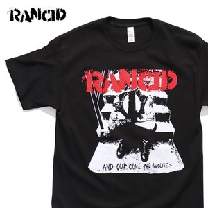 ランシド【RANCID】And Out Come The Wolves ロックT Tシャツ 半袖 ロックバンド メンズ レディース