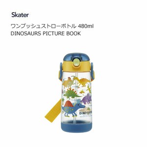 Water Bottle Dinosaur book Skater 480ml