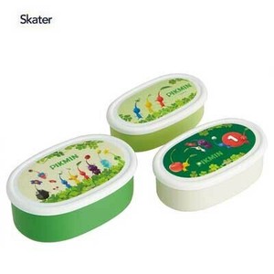 便当盒 抗菌加工 洗碗机对应 皮克敏 Skater 3件每组