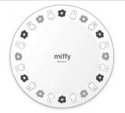 Main Plate Miffy marimo craft Monochrome