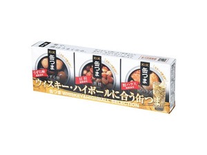 【アウトレット商品】K&K 缶つま WHISKEY SELECTION 3個 【おつまみ】