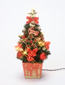 クリスマス　30cmプレミアム陶器ポットツリー