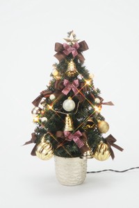 クリスマス　45cmプレミアム陶器ポットツリー
