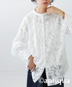 Antiqua Button Shirt/Blouse Long Sleeves Tops Ladies' NEW