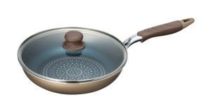 ブラナーノII　IH対応ガラス蓋付フライパン26cm　MB-2389