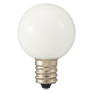 OHM LEDミニボール球装飾用 G30/E12/0.5W/16lm/昼白色 LDG1N-H-E12 13