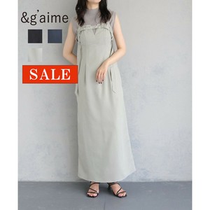 【SALE】フロントベルトデザインワンピース/&g'aime