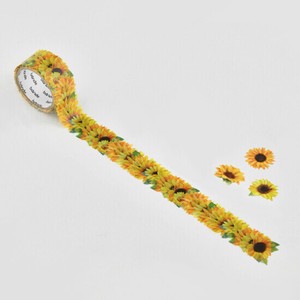 bande Washi Tape Sunflower Masking Roll Sticker