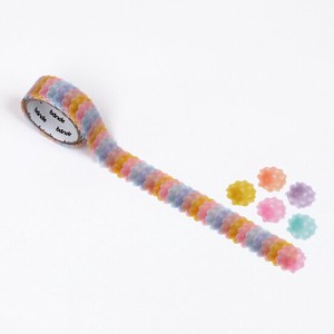 bande Washi Tape Kompeito Pastel Masking Roll Sticker