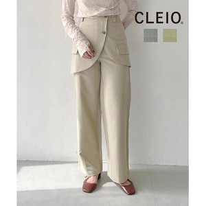 预购 长裤 CLEIO 异材质拼接/对接 裙子