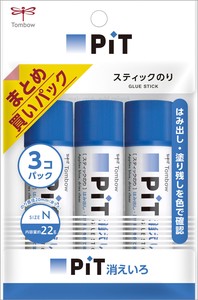 スティック糊　消えいろピットN　3Pパック