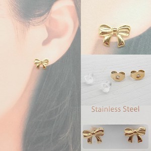 Pierced Earringss Stainless Steel 12 x 9mm