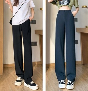 カジュアルパンツ ロング丈 無地  ゆったり 快適 レディース ファッション BQ4113