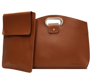 Tote Bag Parent-Child Leather Compact Unisex Small Case 3-colors