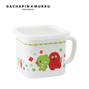 珐琅 保存容器/储物袋 适用IH炉/兼容 IH Gachapin Mukku