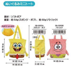 Tote Bag Mini-tote Spongebob