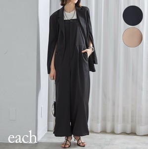 【each　セール】薄！軽！ベアオールインワン　ジャンプスーツ《人気》2024SS セット可　サロペ
