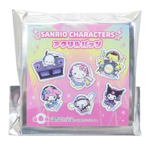 【缶バッジ】サンリオキャラクターズ アクリルバッジ 全6種類 フェス