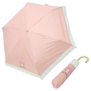 【折り畳み傘】マイメロディ 晴雨兼用折畳傘 すっきり切替タイプ リボン
