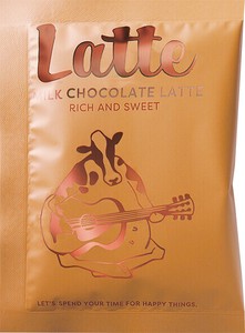 ファンライフ　ラテ1pc　BR　ミルクチョコレートラテ　【ホットドリンク／ギフト】