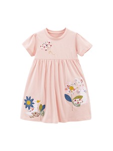 Kids' Casual Dress Design Pink