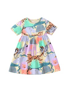 Kids' Casual Dress One-piece Dress Switching 90cm ~ 130cm