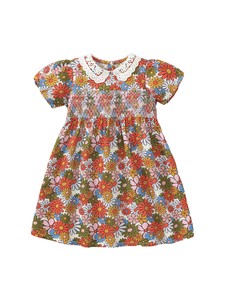 Kids' Casual Dress Floral Pattern Switching 90cm ~ 130cm