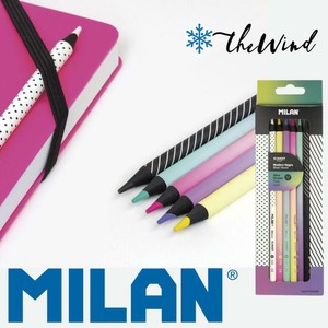 MILAN SUNSETシリーズ 色鉛筆セット【6色入】（スペイン・輸入・文房具・文具）