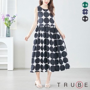 Casual Dress Sleeveless L One-piece Dress 【2024NEW】