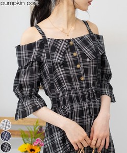 Casual Dress Long Off-The-Shoulder One-piece Dress