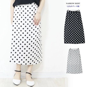 Skirt Narrow Skirt Polka Dot