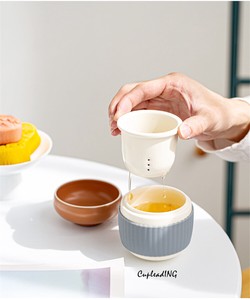 ◆◆大人気◆◆ 激安セール 茶器セット 松果快客杯 湯煎防止 旅行茶器