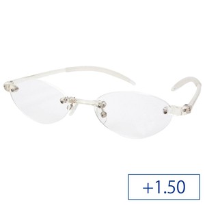 シニアフレックス 超弾性グラス 老眼鏡 SF01 レディース +1.50 クリア