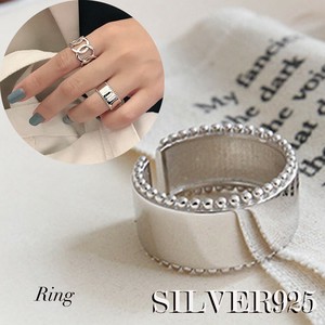 Silver-Based Plain Ring One size fits all Rings Unisex