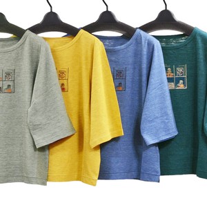 T 恤/上衣 刺绣 2024年 经典 套衫 日本制造