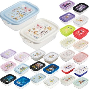 FCN2WAG 抗菌シールボックス500ml 2個入 ランチボックス 弁当 キティ プーさん ポケモン